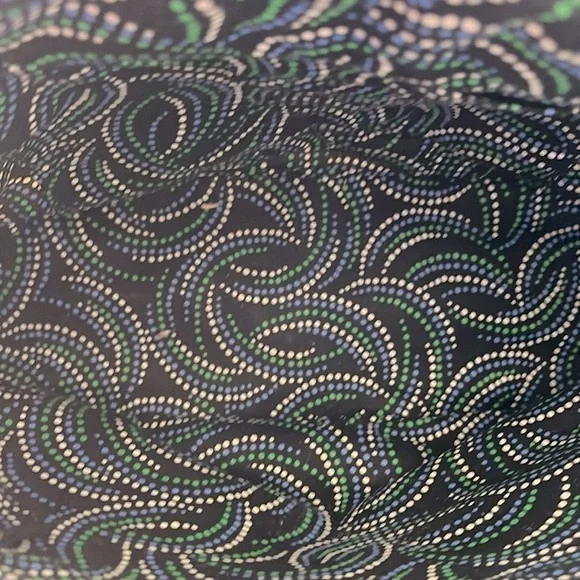 Vera Bradley Black Crossbody Bag with Colorful Paisley Design - Picture 4 of 4